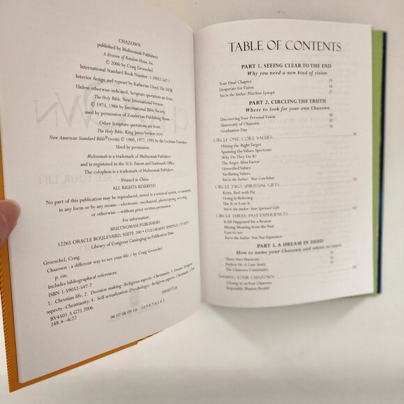 Chazown: A Different Way to See Your Life w/Limited Ed DVD by Craig Groeschel - Picture 3 of 9